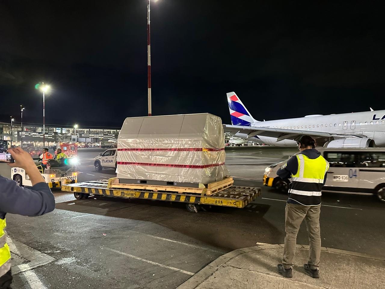 Sistema de seguridad industrial en aeropuerto